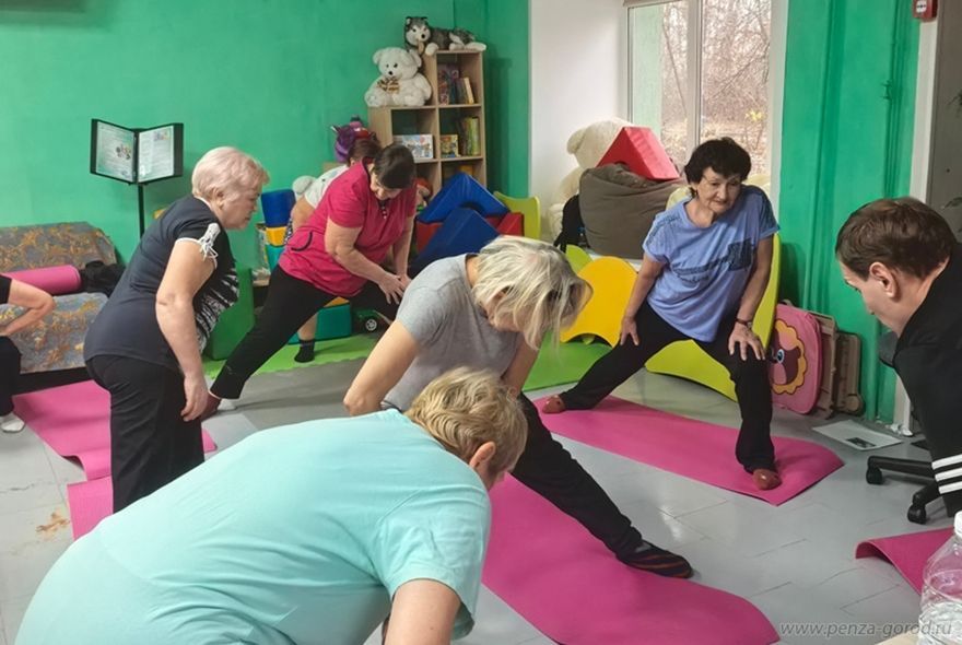 Пензенцы укрепляют здоровье суставов