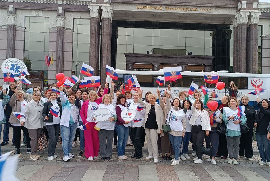 В Пензу прибыл «Огонь жизни»  