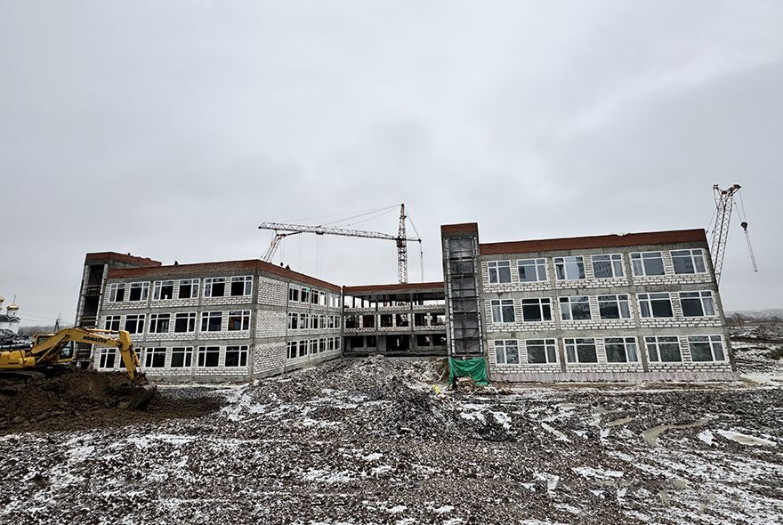 В Пензе строят школу на 550 мест