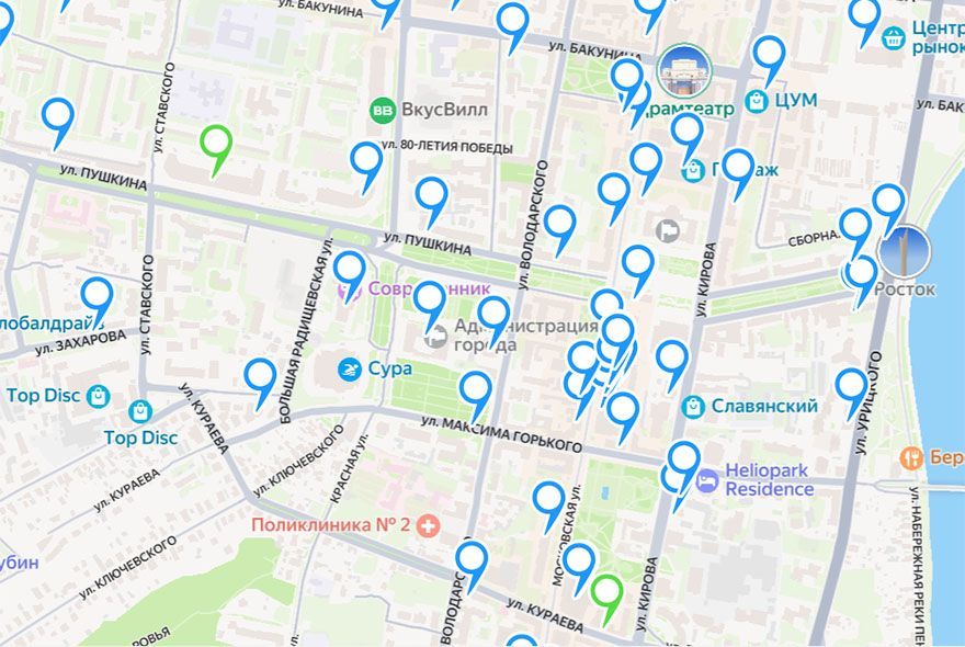 Где в Пензе можно бесплатно подключиться к Wi-Fi