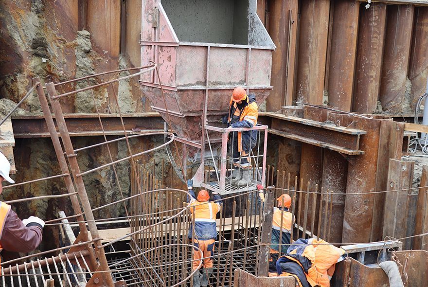 В Пензе продолжается переустройство путепровода на Ерике