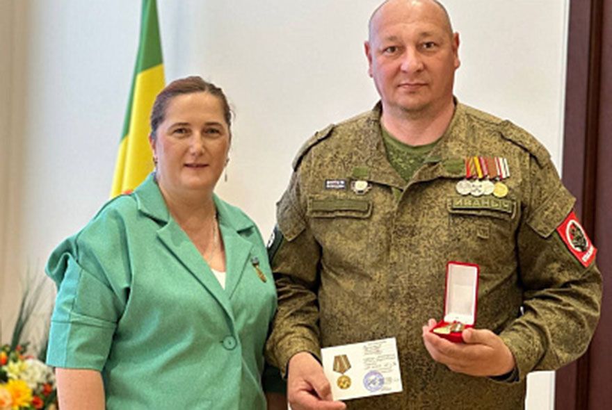 Пензенский депутат награжден медалью «За содействие в СВО»