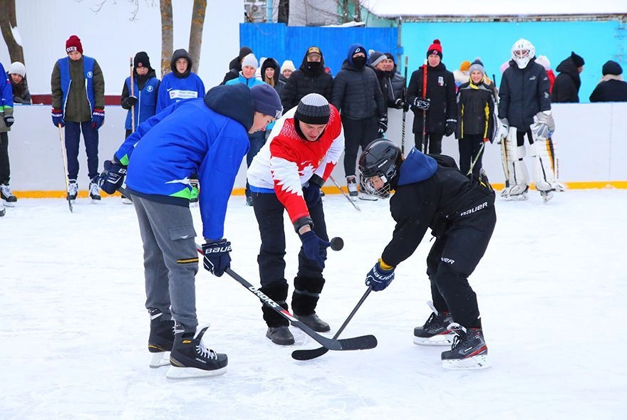 Пора на лед!