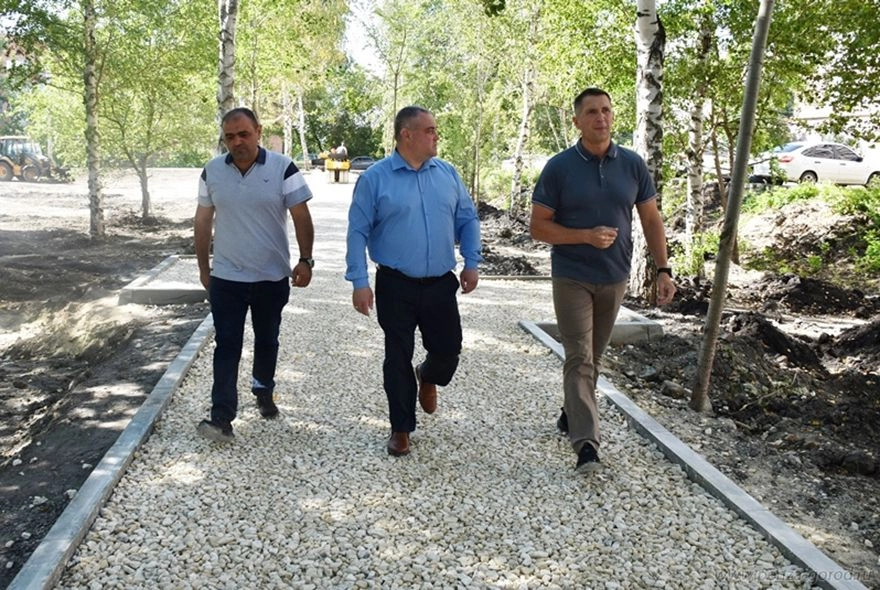 Сквер на Ново-Казанской в Пензе обретает очертания