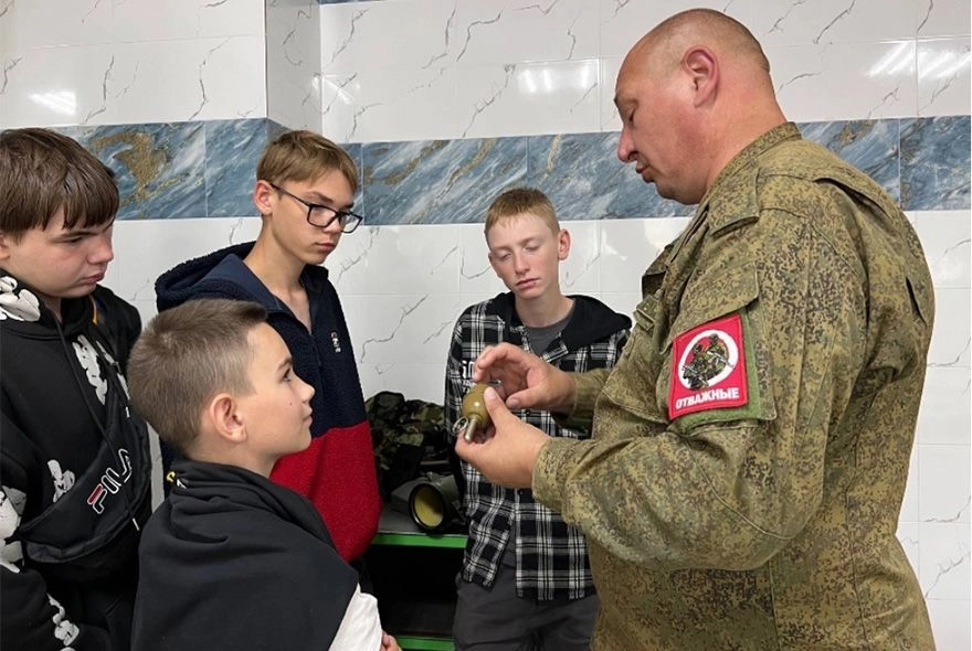 Ветеран СВО провел Урок мужества