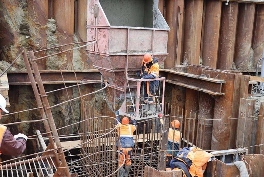 В Пензе продолжается переустройство путепровода на Ерике