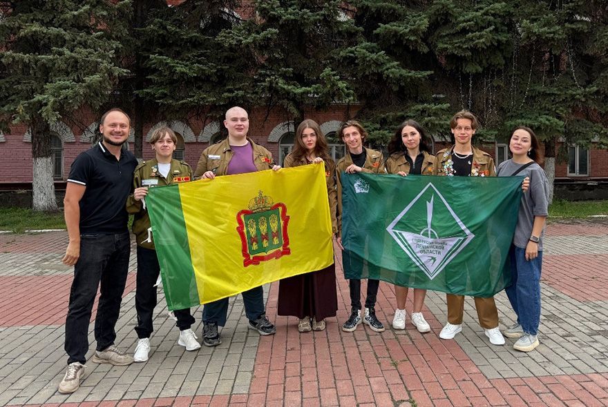 Пензенский стройотряд уехал в Беларусь