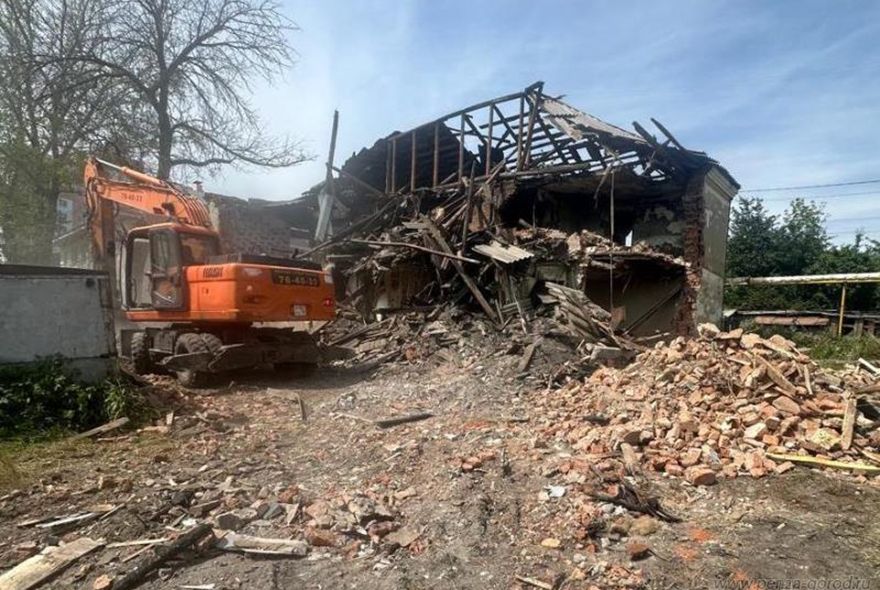 В Пензе продолжают сносить аварийные дома