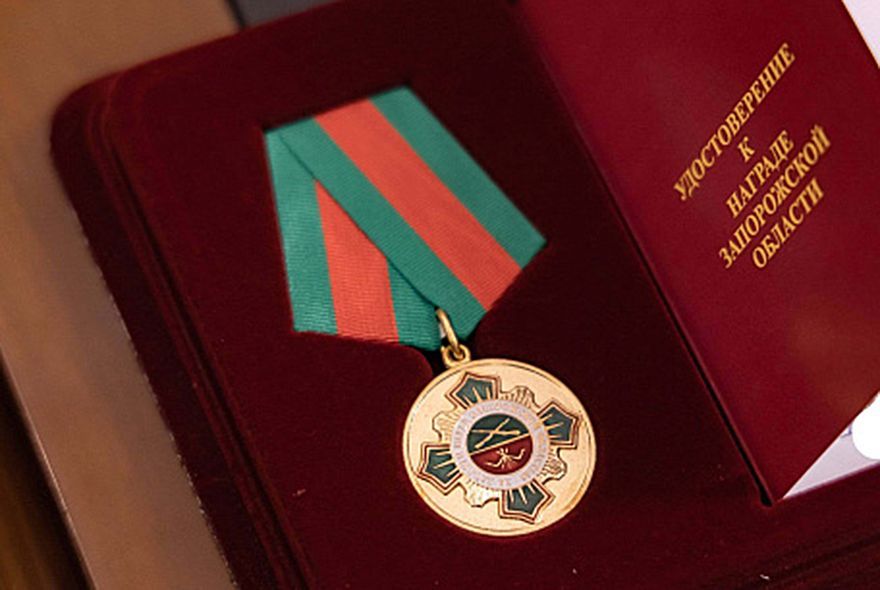 Пензенского депутата отметили в Запорожье