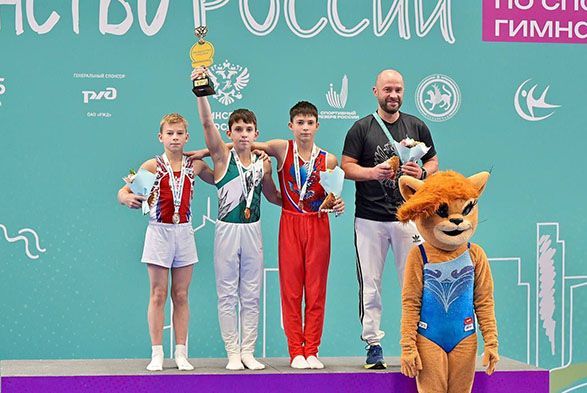 Пензенские гимнасты на вершине пьедестала