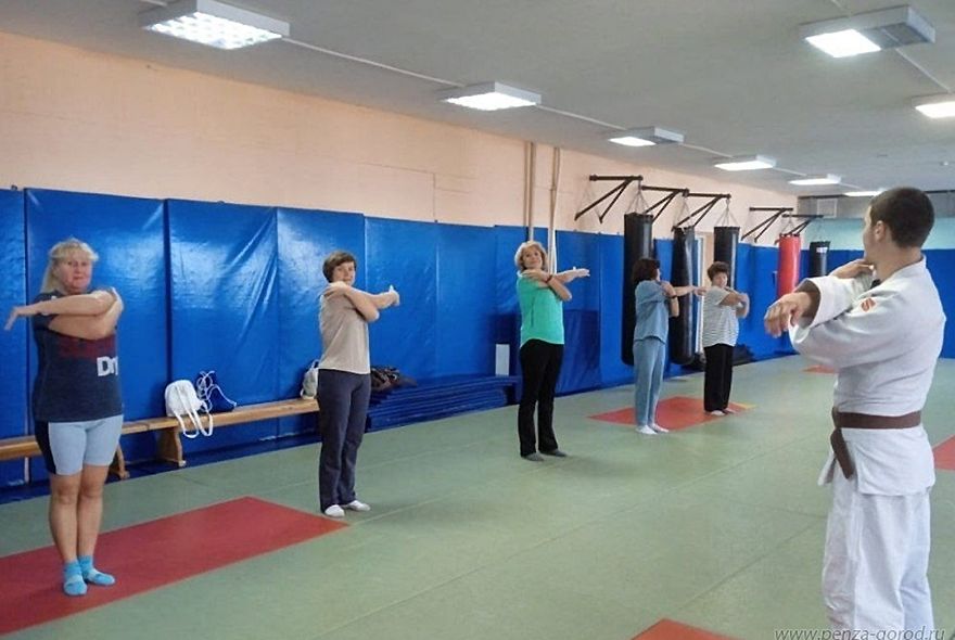 В Пензе участники проекта «Серебряная Пенза» осваивают дзюдо
