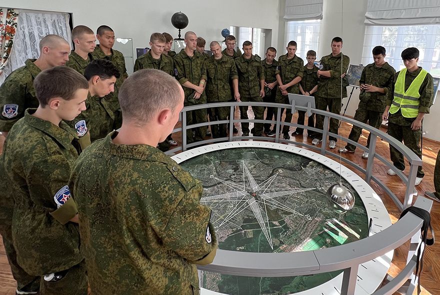 Участники  сборов "Гвардеец" любовались звездным небом