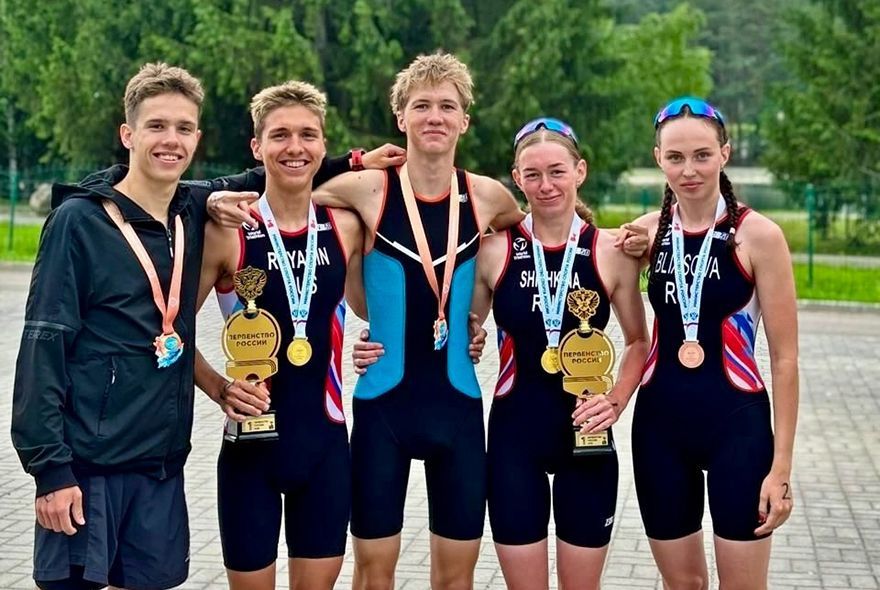 Пензенские триатлонисты отличились на первенстве России
