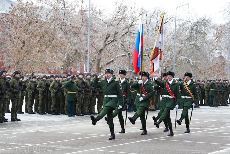 Пензенские новобранцы принесли присягу