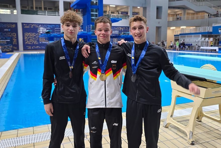 Пензенский спортсмен  – бронзовый призер первенства Европы по прыжкам в воду