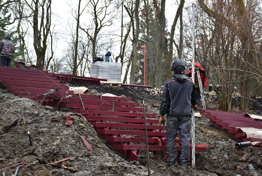 В Пензе на Тропе здоровья кипит работа 