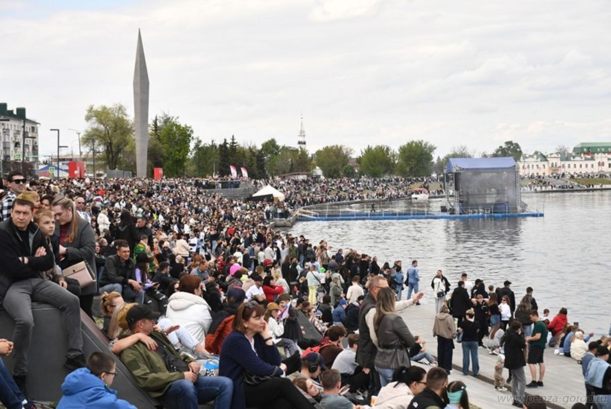 Как Пенза отметила 9 мая 