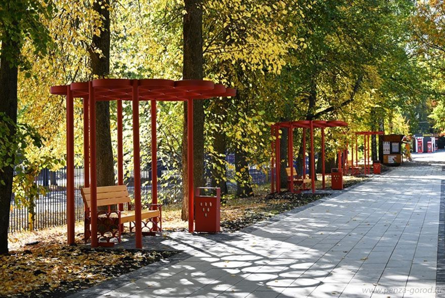Парк Белинского ждет очередной этап капитального ремонта