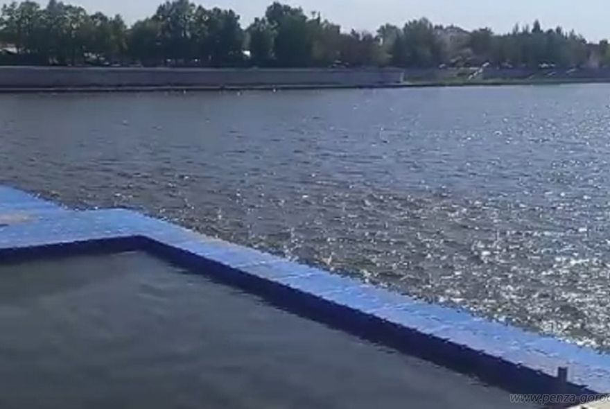 В Пензе появится сцена на воде