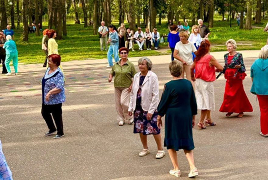 В Пензе входят в моду танцы под открытым небом