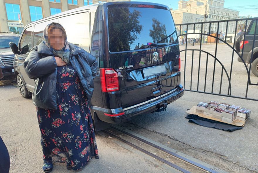 В Пензе пресекли нелегальную торговлю 