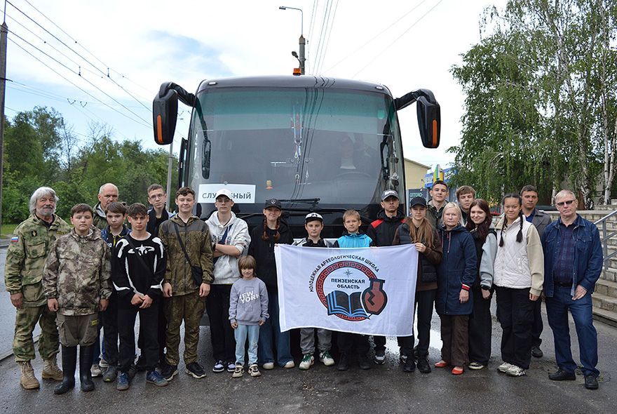 Археологическая экспедиция из Пензы отправилась в Сосновоборский район