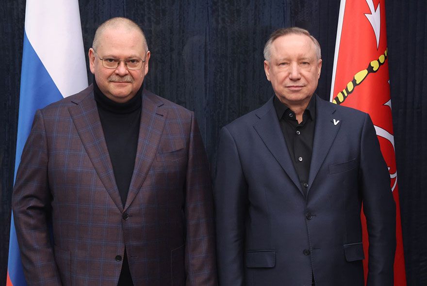 Мельниченко и Беглов договорились о сотрудничестве