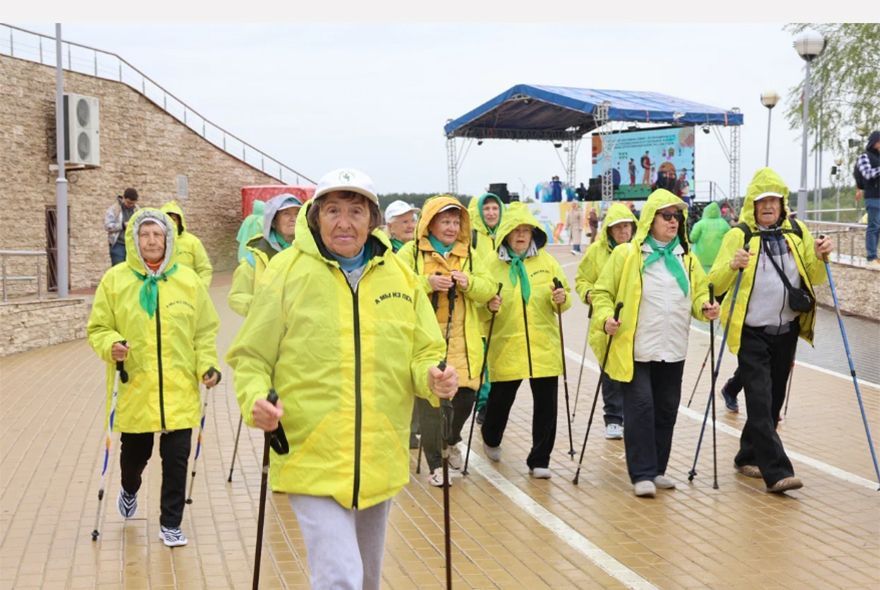 В Пензе прошел фестиваль скандинавской ходьбы