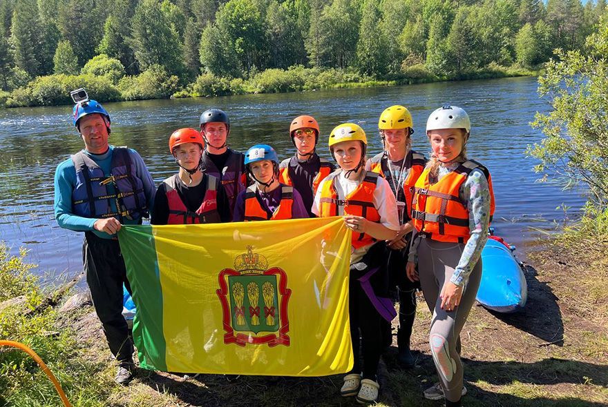 Пензенский турклуб отправился в водный поход по Карелии
