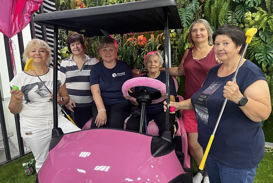 «Серебряная» сборная гольф-клуба