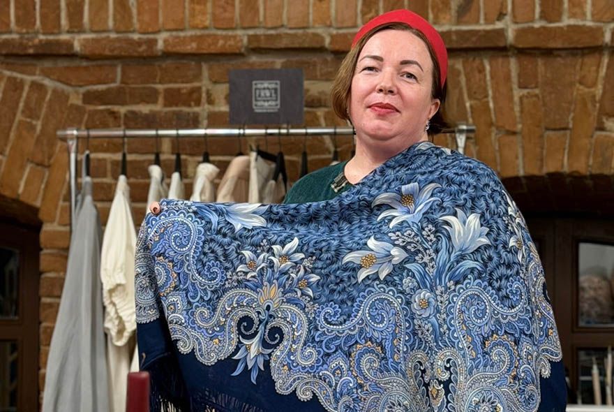 Люблю я русские платки! 