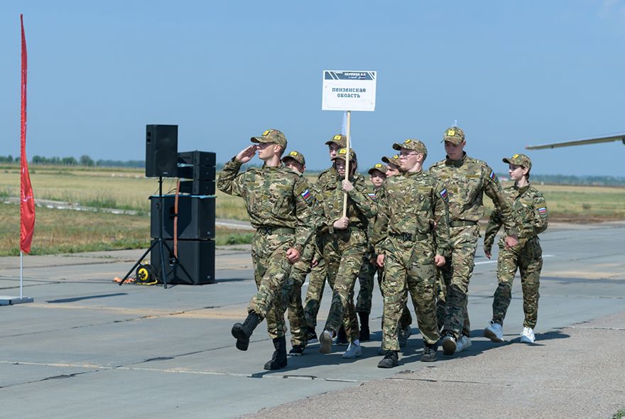 Пензенская команда участвует в окружном этапе игры «Зарница 2.0»