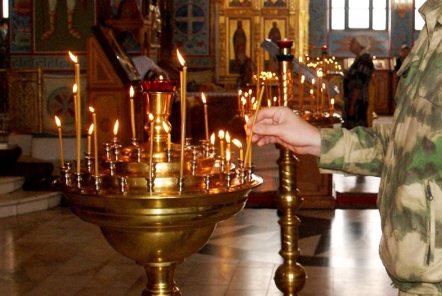 Силовики - небесному покровителю 