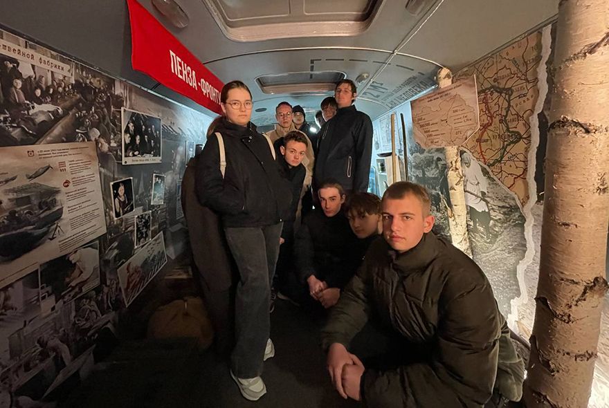 В Брест приехал передвижной автобус из Пензы 