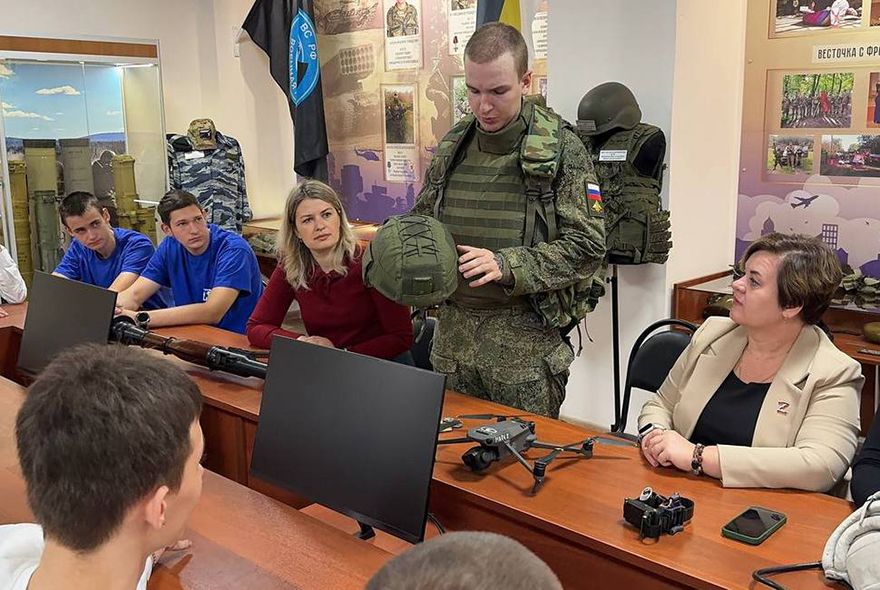 Встреча с героем  СВО