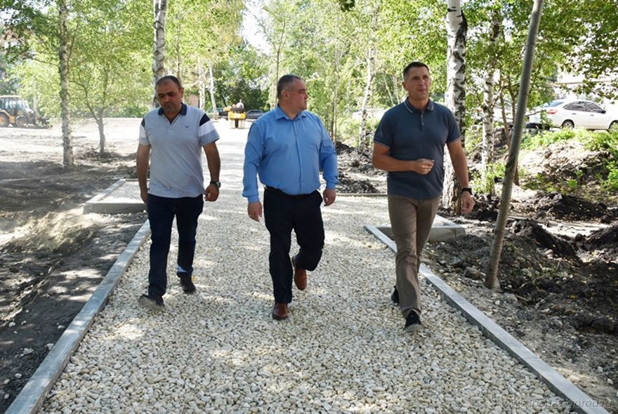 Сквер на Ново-Казанской в Пензе обретает очертания