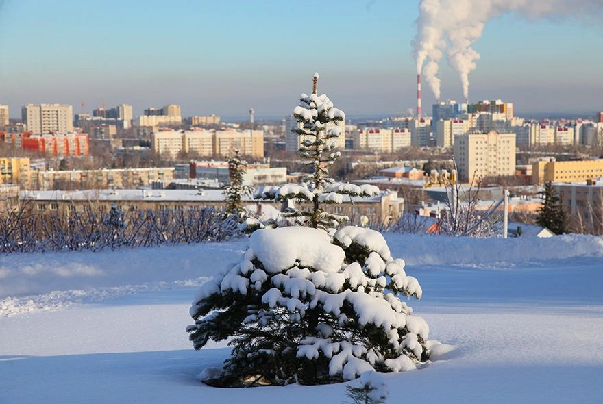 Снежные барханы