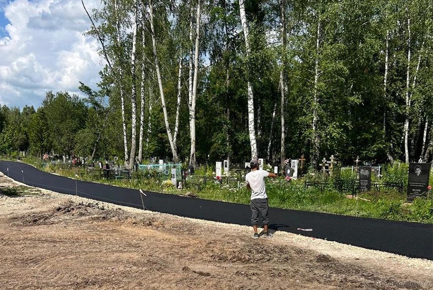 В Пензе благоустраивают кладбища
