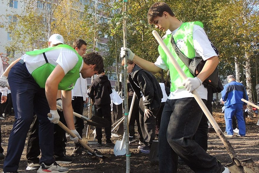 Сквер, который всех объединил