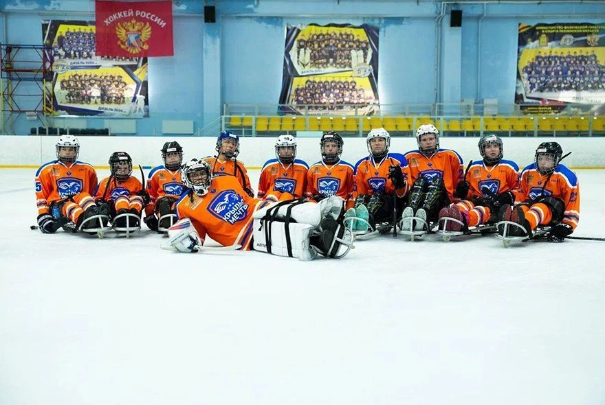 Пензенская команда по следж-хоккею готовится к турниру ПФО