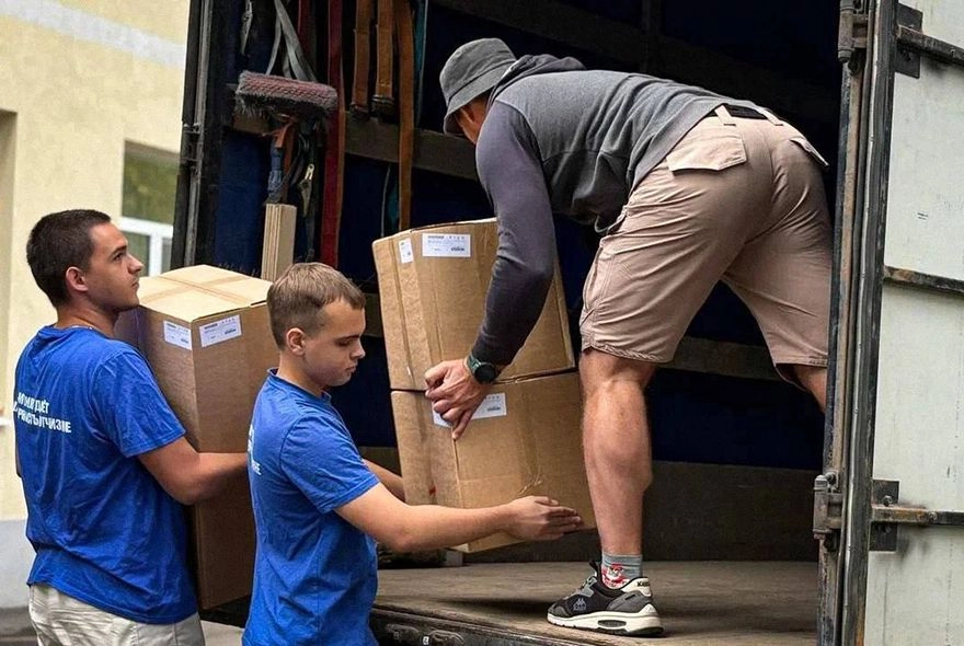 Пензенские активисты Запорожью