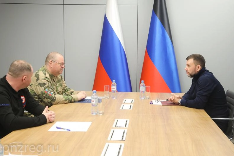 Олег Мельниченко побывал на Донбасе