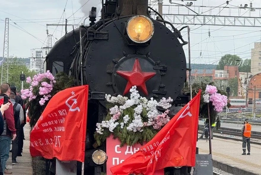 Пенза встретила «Паровоз Победы»