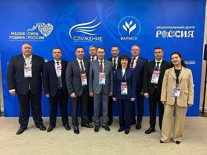 Олег Денисов и Денис Соболев на форуме в Москве